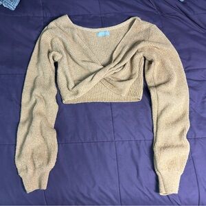 Bought from pop up boutique, brand is Sky & Sparrow, like new, rusty tan color